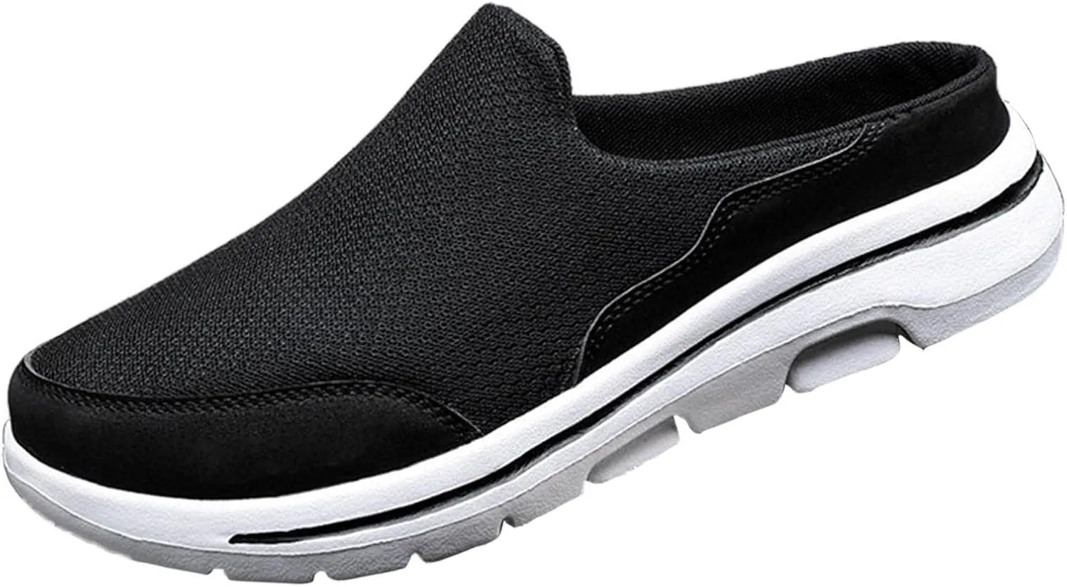 Men's Non Slip Barefoot Minimalist Shoes Lightweight Sport Gym Jogging Walking Sneaker Convenient Slip on Shoes
