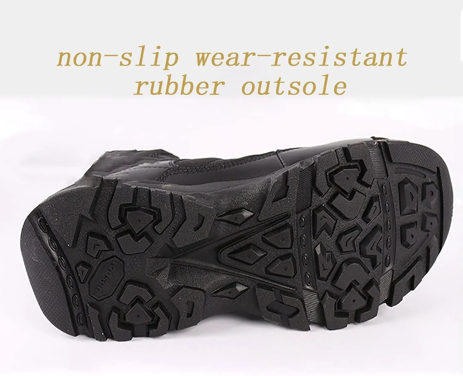Men's Ultralight Combat Boots, Spring and Autumn High-top Waterproof Non-Slip Tactical Military Boots for Men, for Outdoor Comfort Breathable Desert Boots