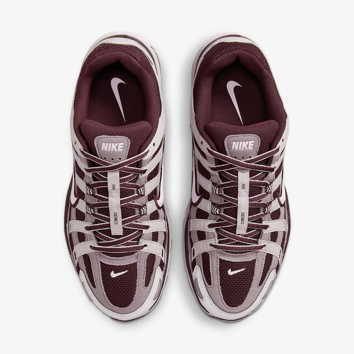 Nike P-6000 Women's Shoes (HV2522-600, Burgundy Crush/Taupe Grey/Platinum Violet/Pink Foam)