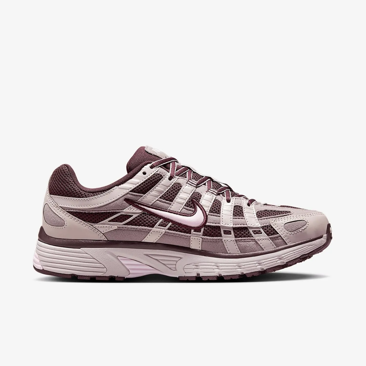 Nike P-6000 Women's Shoes (HV2522-600, Burgundy Crush/Taupe Grey/Platinum Violet/Pink Foam)