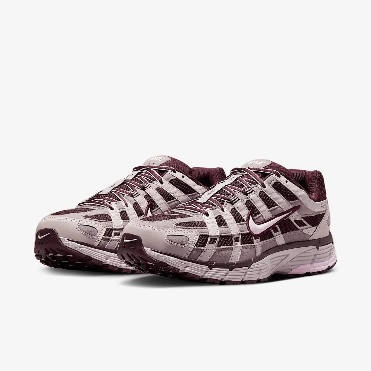 Nike P-6000 Women's Shoes (HV2522-600, Burgundy Crush/Taupe Grey/Platinum Violet/Pink Foam)