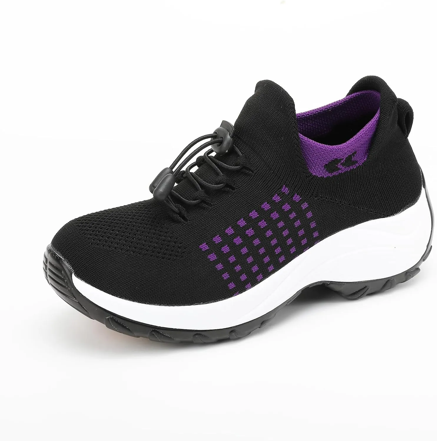 Orthopedic Shoes for Women Men Adjustable Elastic Strap Breathable Sneakers,Lightweight Non Slip Air Cushion Running Walking Sneakers,Outdoor Athletic Waterproof Soles Shoes with Arch Support