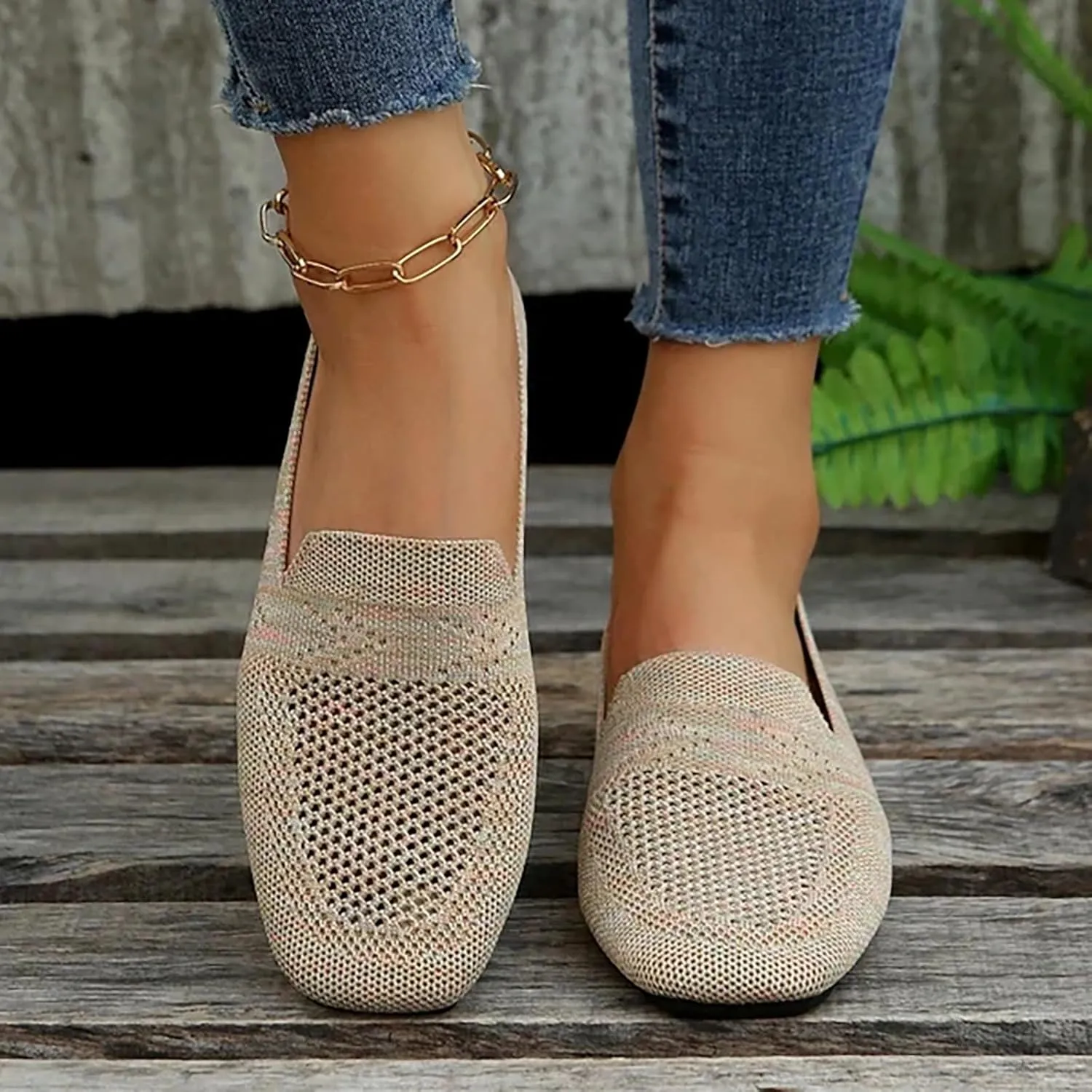 Shoes for Women Women's Fashion Sneakers Black Loafers Women Platform Slip On Soft Sole Christmas Shoes for Women Athletic Comfort Cute Casual Slip On Lightweight