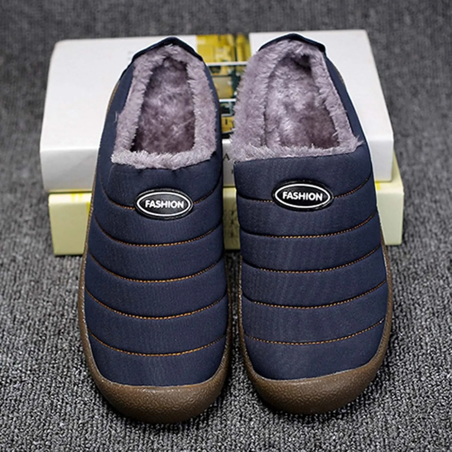 Snow Boots for Teen Girls Waterproof Insulated Fur Boots Outdoor Ankle Shoes Winter Work Boots for Women Womens Winter Shoes
