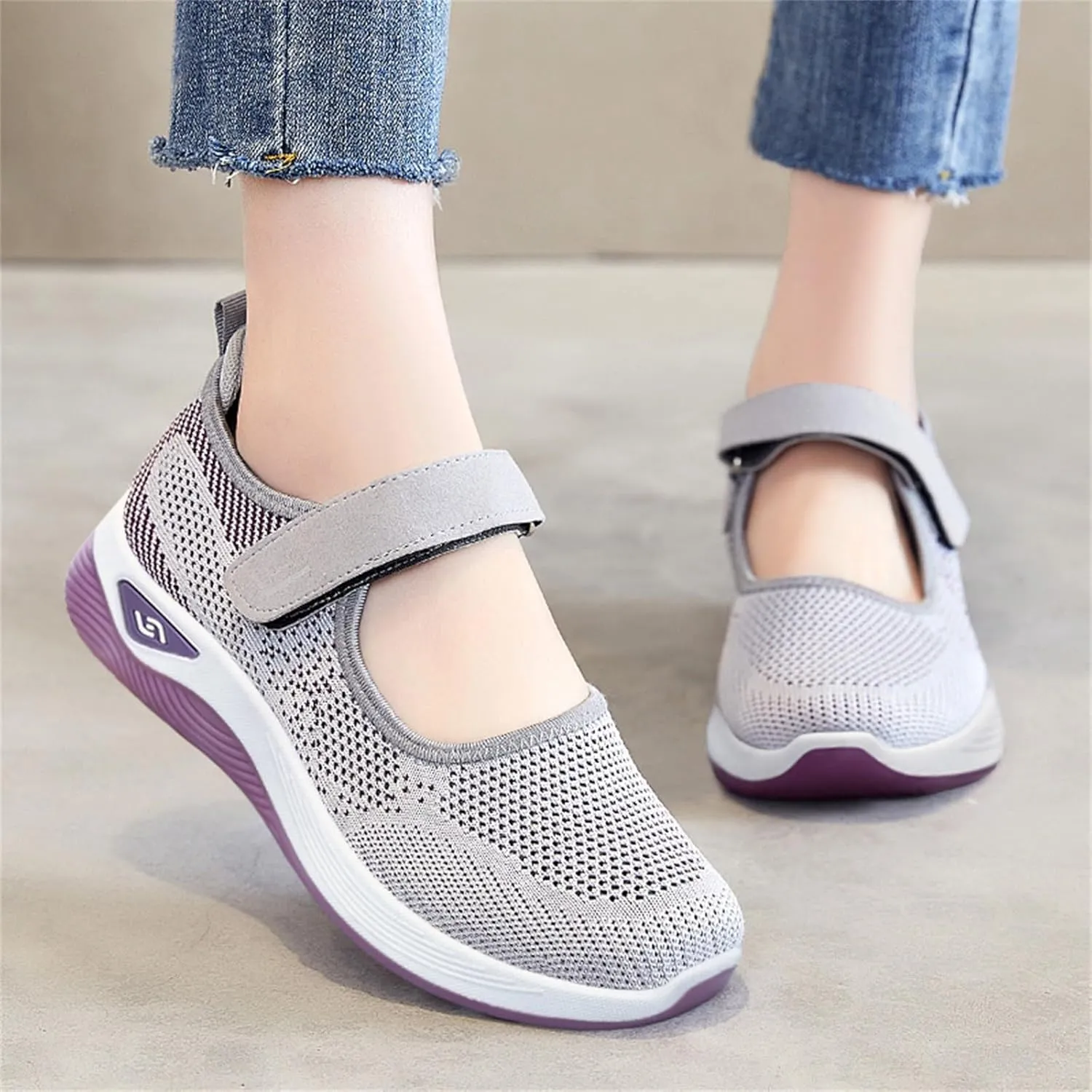 Women's Fashion Sneaker Lace Up Low Top Comfortable Walking Shoes Waterproof Tennis Shoes Flat Loafers Women Shoes Wide Toe Box Sneakers Women