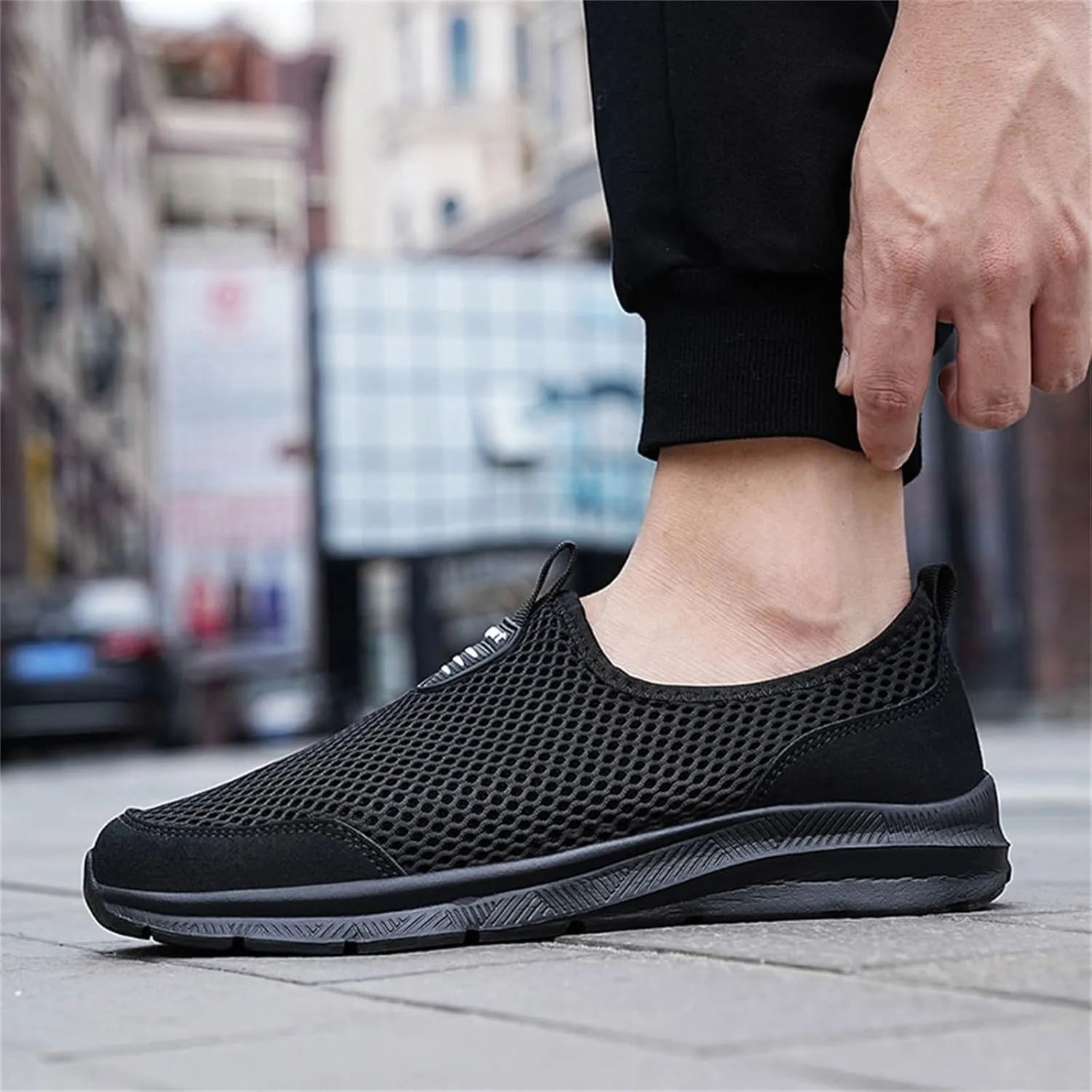 Women's Lightweight Slip On Walking Running Shoes Womens Tennis Shoes Jogging Casual Shoes for Fall Dress Sneakers Slip On Tennis Shoe Trainers Shoe