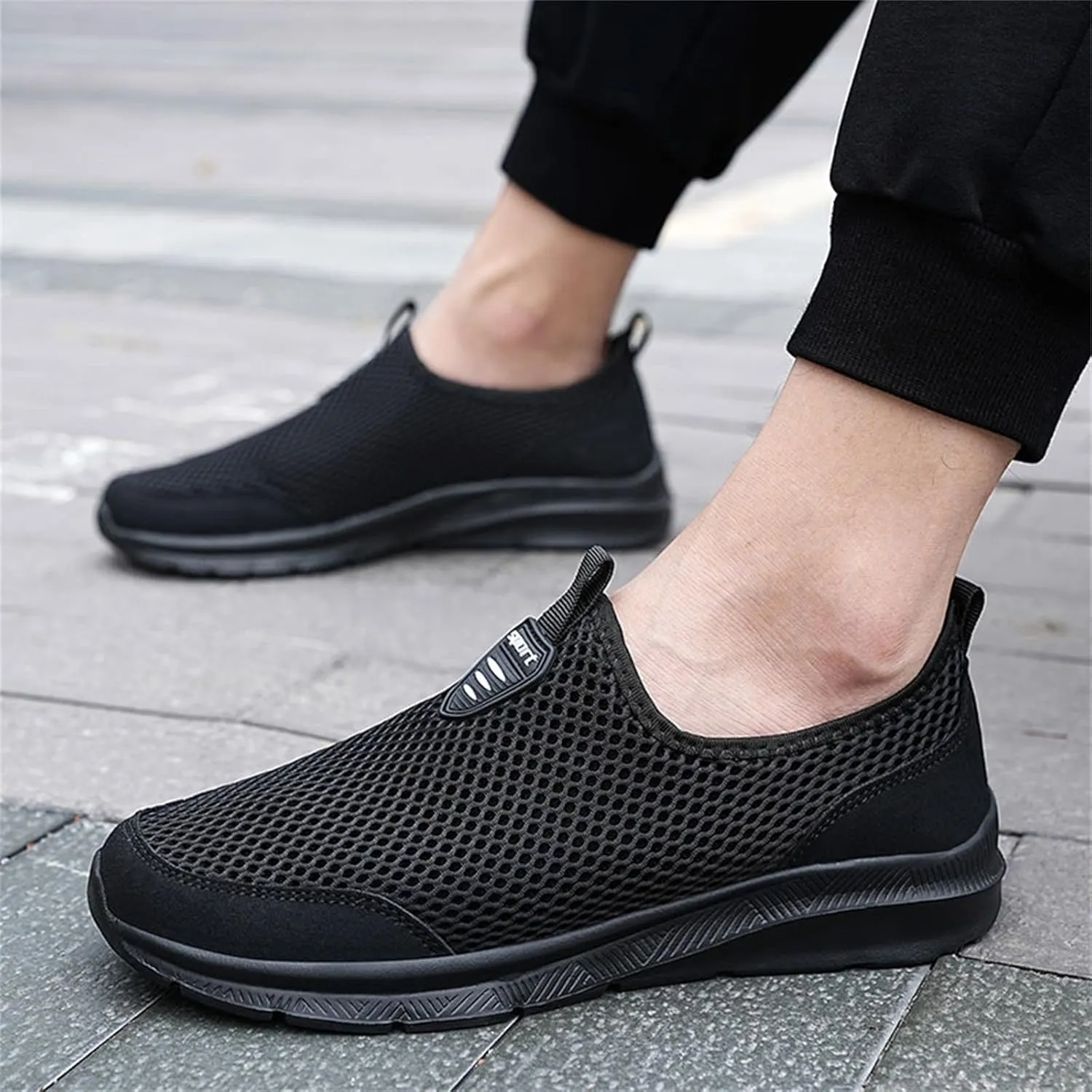 Women's Lightweight Slip On Walking Running Shoes Womens Tennis Shoes Jogging Casual Shoes for Fall Dress Sneakers Slip On Tennis Shoe Trainers Shoe