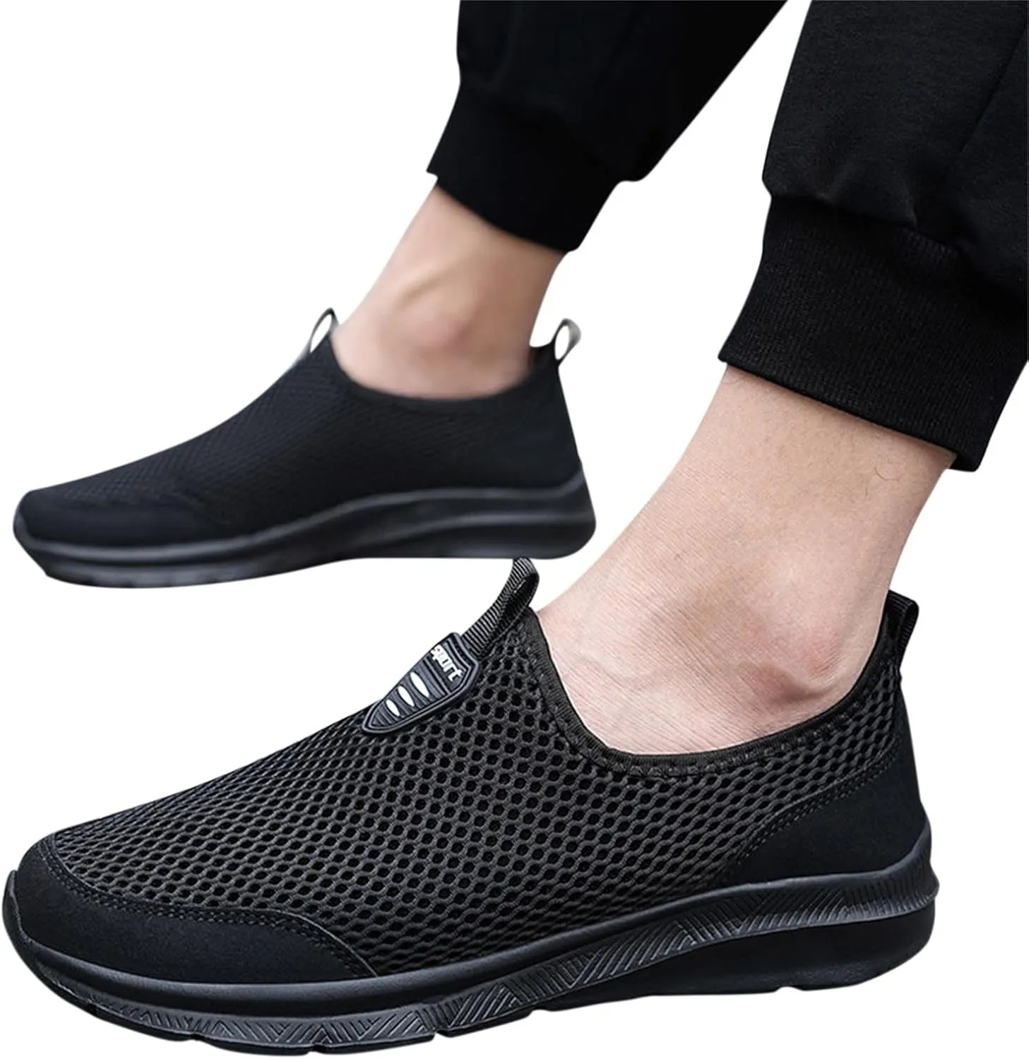Women's Lightweight Slip On Walking Running Shoes Womens Tennis Shoes Jogging Casual Shoes for Fall Dress Sneakers Slip On Tennis Shoe Trainers Shoe