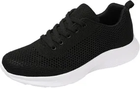 Womens Sneakers Slip On Walking Shoes Lightweight Workout Shoes Non Slip Running Shoes Mesh Breathable Sport Trainer
